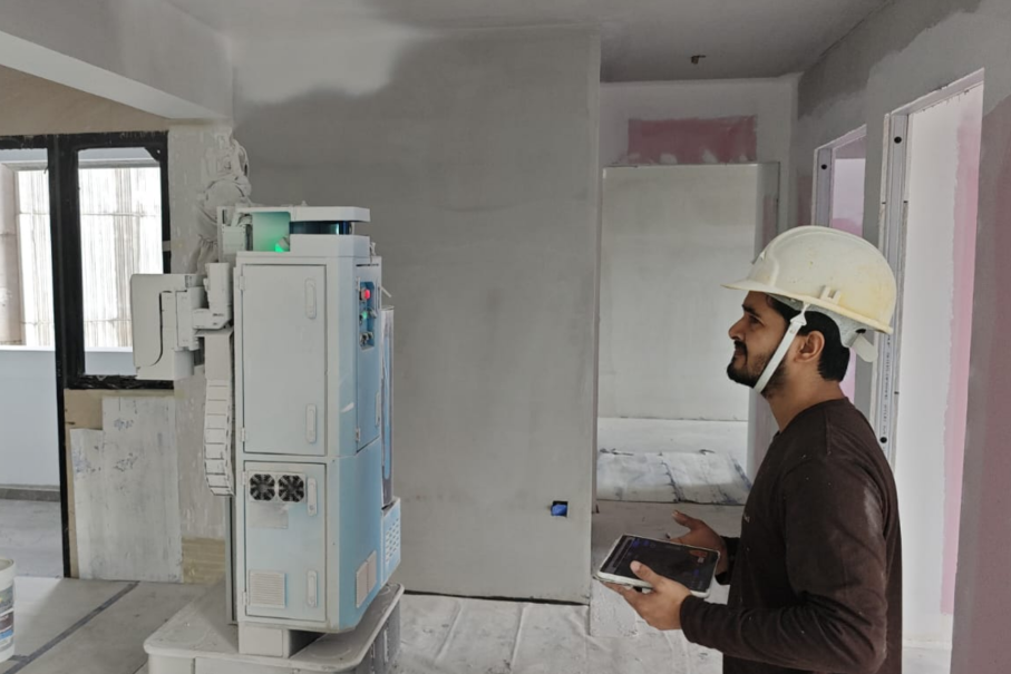 蔚建喷涂机器人中标新加坡建屋发展局（HDB）首个建筑机器人集采项目