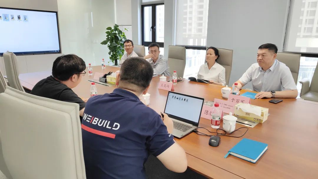 上海宝冶考察蔚建科技，共推智能建造与机器人施工