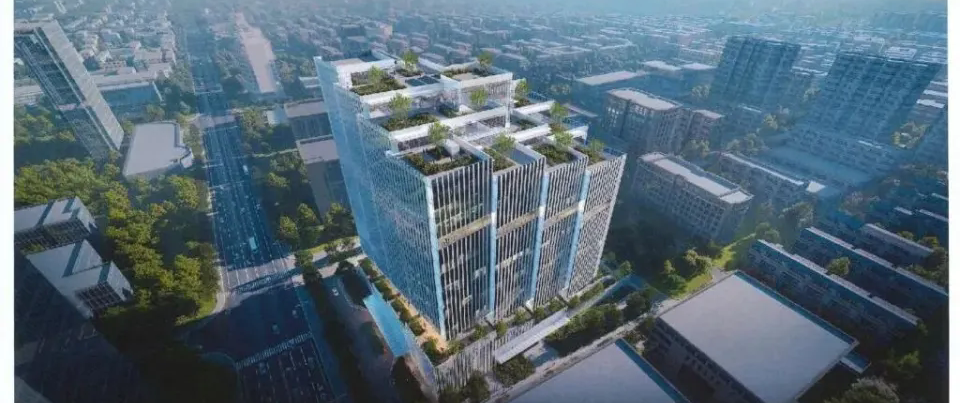 上海建工米哈游新总部建设项目抹灰+喷涂