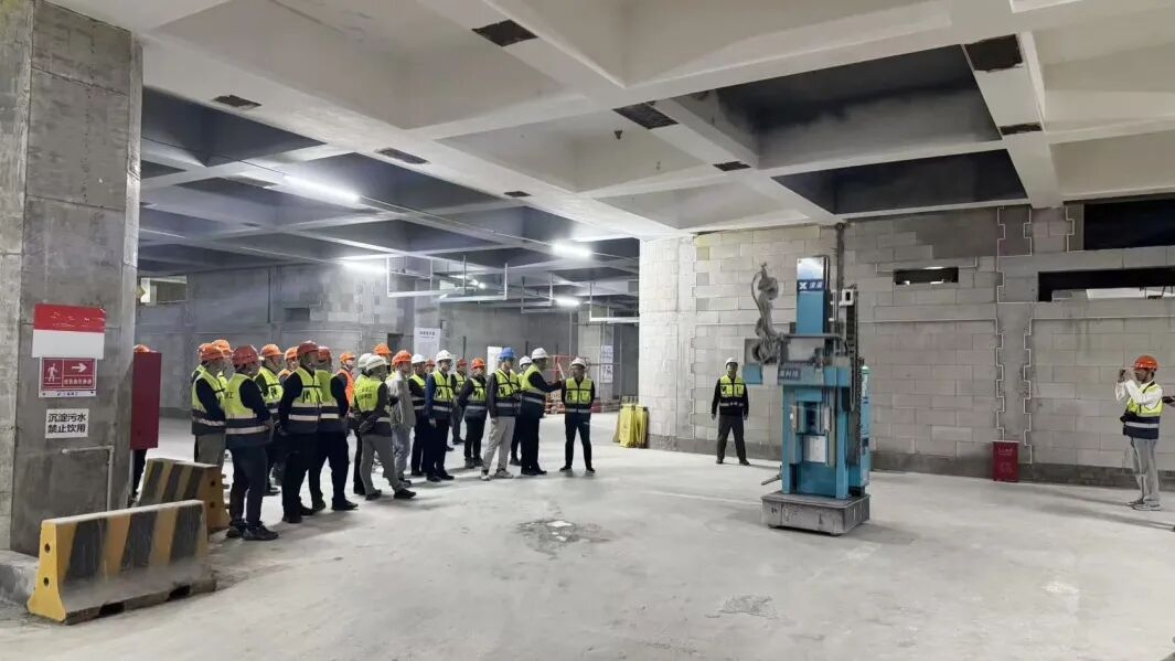 蔚建科技喷涂机器人实例——上海东站项目应用(图4)