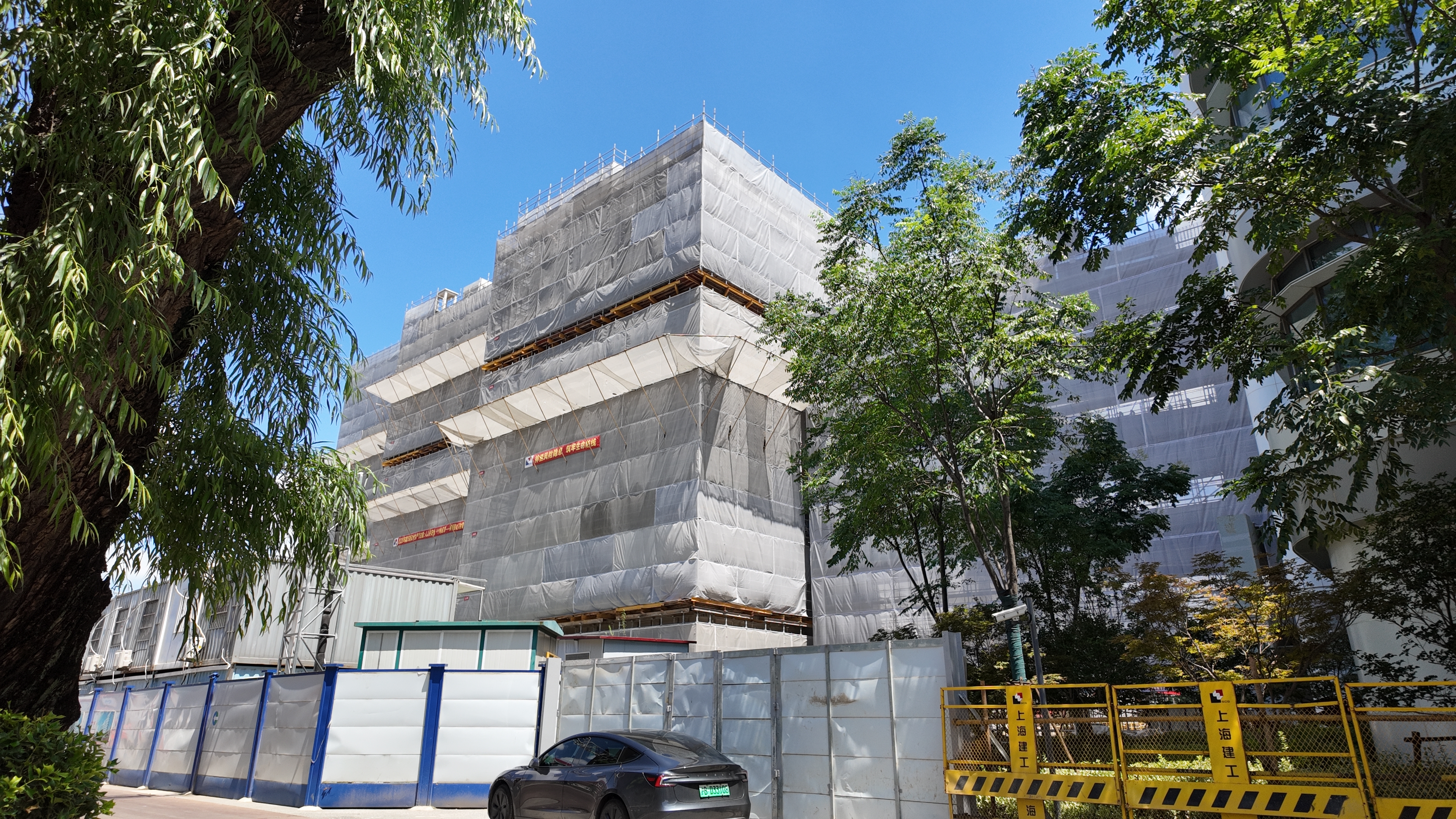 【项目案例】蔚建高墙抹灰机器人——上海市皮肤病医院科研综合楼